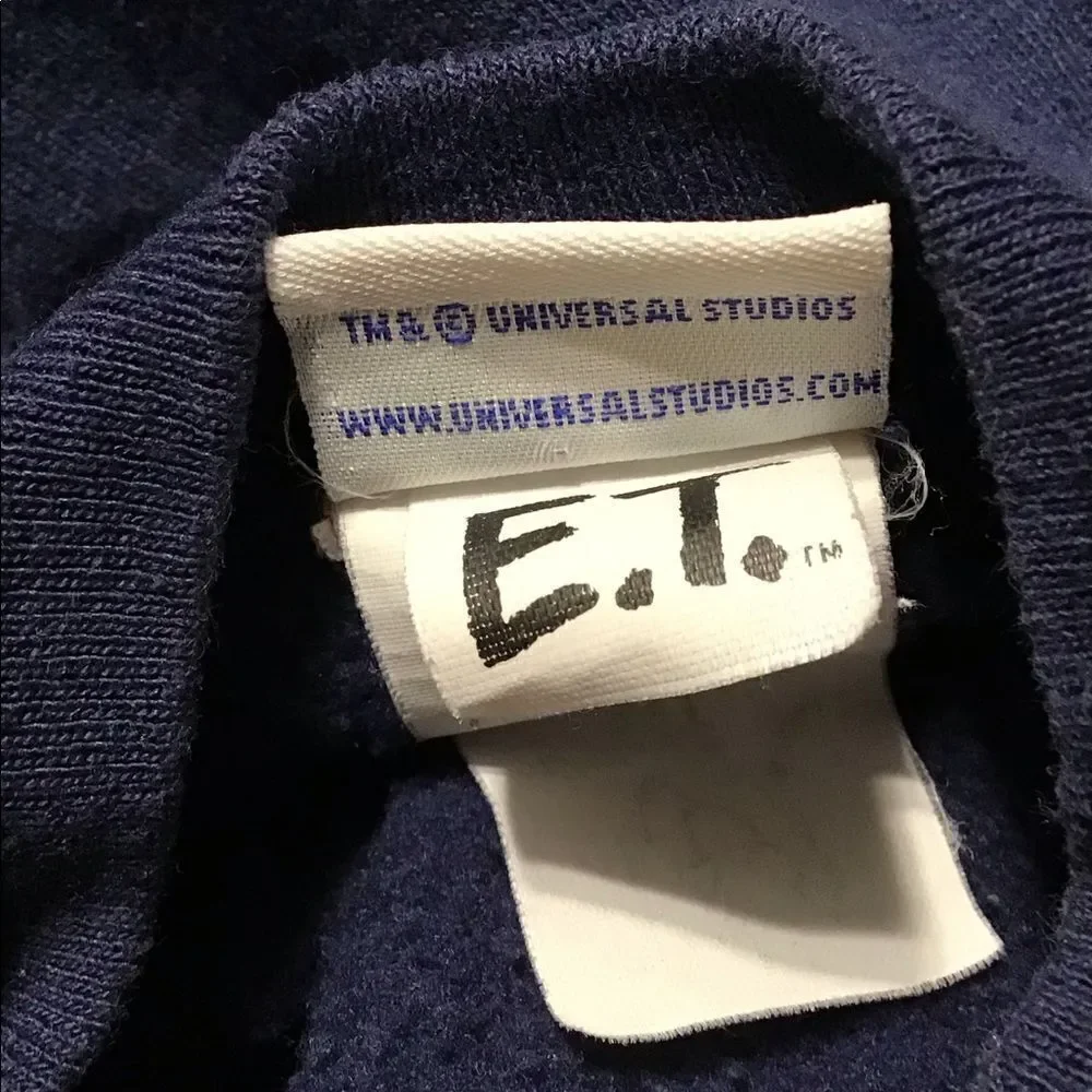 Vintage E.T. Sweatshirt Universal‎ Studios Kids Toddler Size